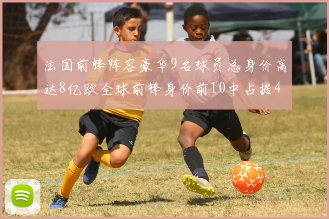 法国前锋阵容豪华9名球员总身价高达8亿欧全球前锋身价前10中占据4席